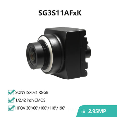 2.95MP ISX031 with ISP GMSL2 Camera