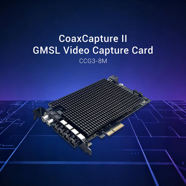 CoaxCapture ll GMSL Video Capture Card CCG3-8M