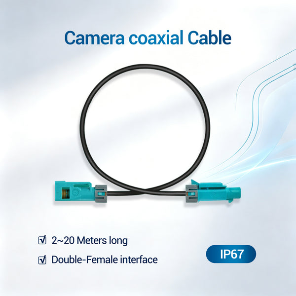 Double-Female Camera Coaxial Cable