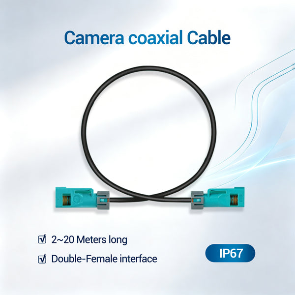 Double-Female Camera Coaxial Cable