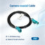 Male and Female Camera Coaxial Cable