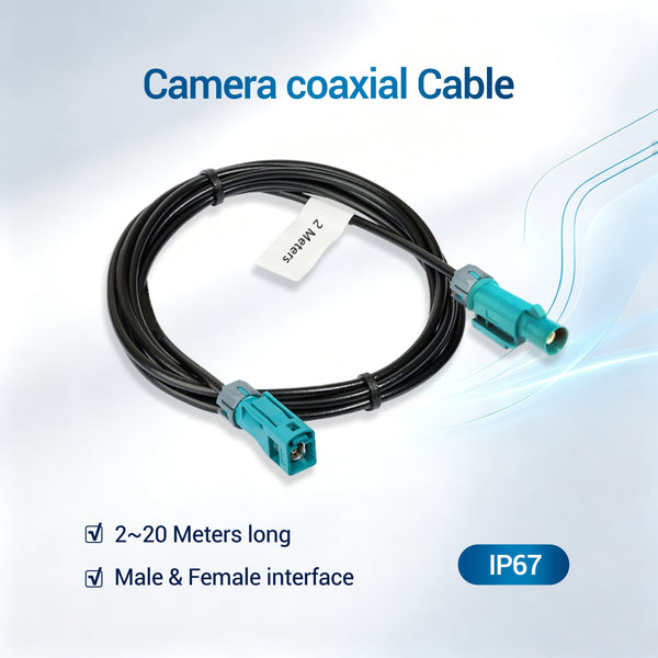 Male and Female Camera Coaxial Cable