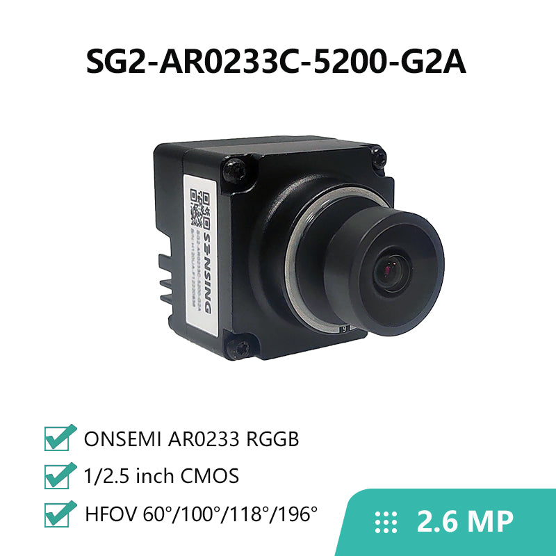 Ub953 Camera 2.6MP AR0233 with ISP GMSL2 Camera – SENSING