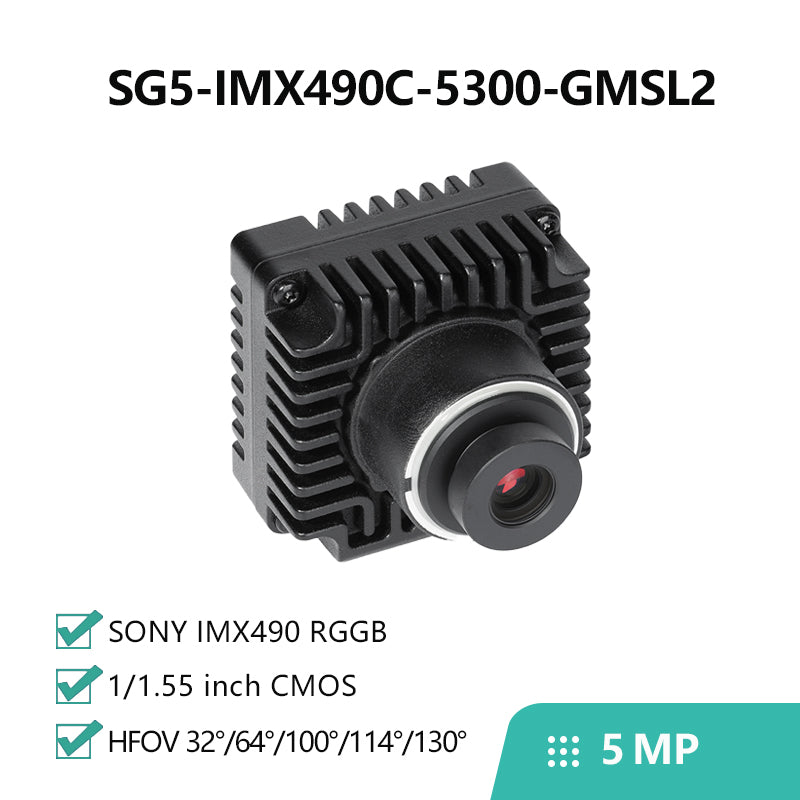 5MP IMX490 with ISP GMSL2 Camera – SENSING